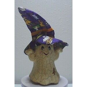The Heart of Newburgh Becky Geist Paper Mache Ghost #425 SIGNED 4-8"